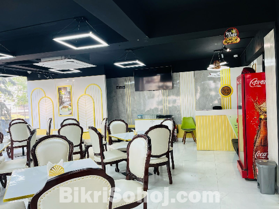 ফুলি ফার্নিশড ও সুপ্রতিষ্ঠিত রেস্টুরেন্ট বিক্রয়